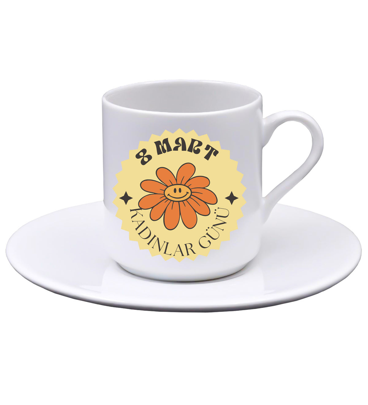 Kadınlar Günü Tasarım Fincan