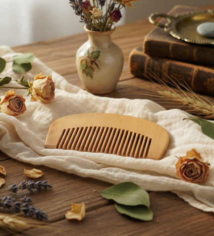 Çanta Boy Ahşap Tarak