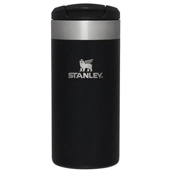 0,35 L Stanley & Esnek Kapak Defter & Gri Roller Kalem & Paspartu Çerçeve & Kravat & Siyah Kupa