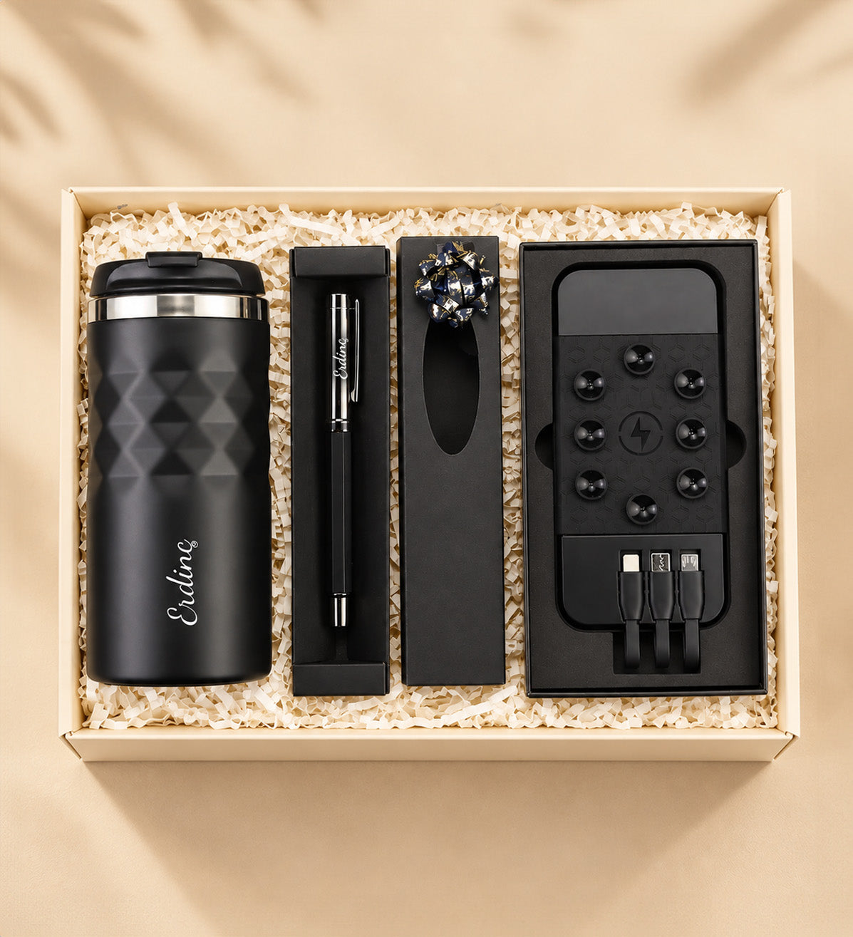 Kişiye Özel Termos & Kalem & Powerbank Öğretmenlere Özel Hediye Seti