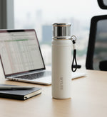 Beyaz Çelik Termos 700 ml