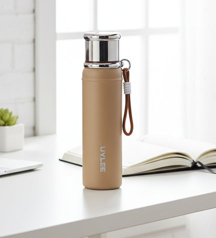 Kahverengi Çelik Termos 700 ml