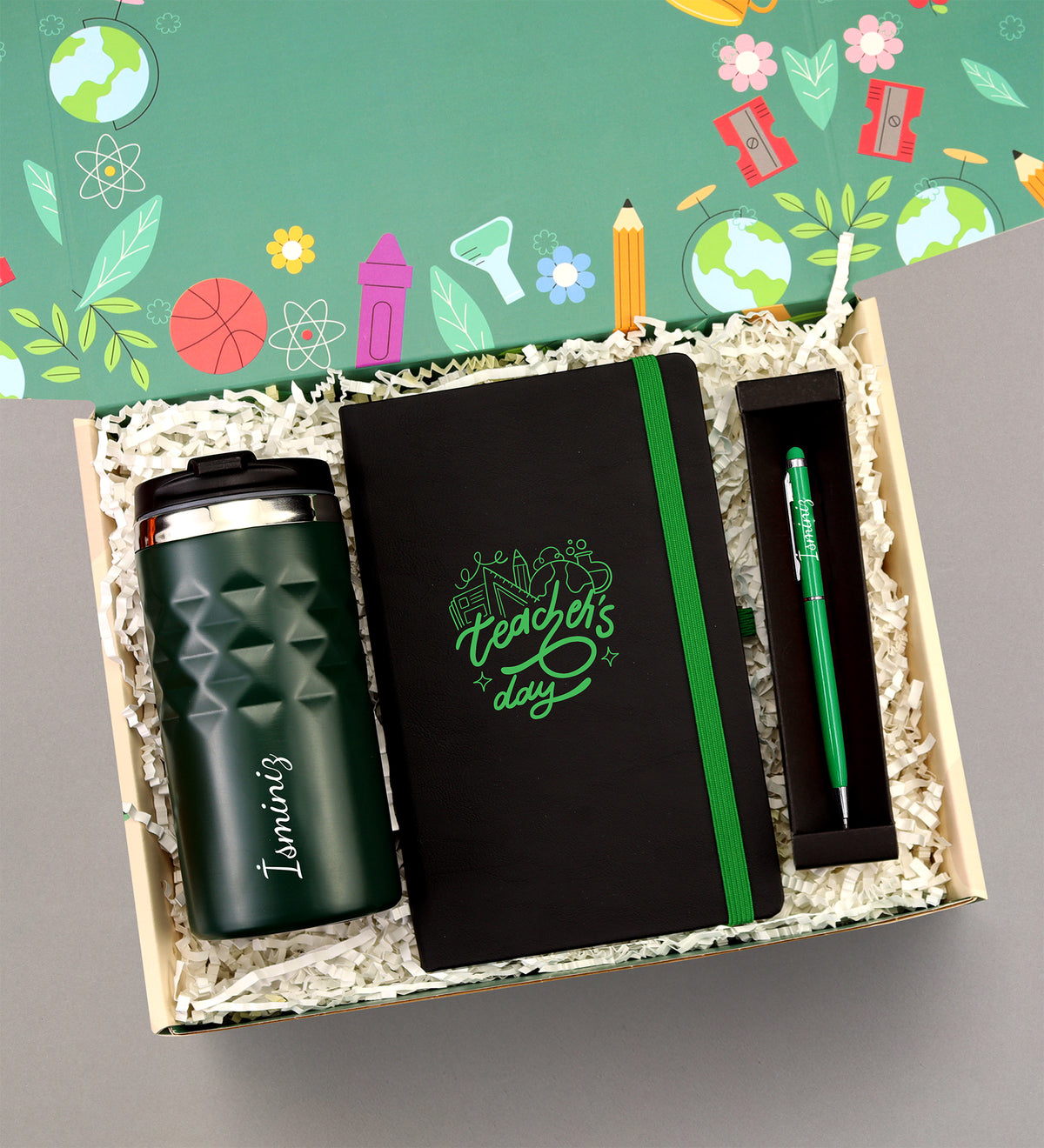 Kişiye Özel Öğretmenler Günü Hediye Kutusu