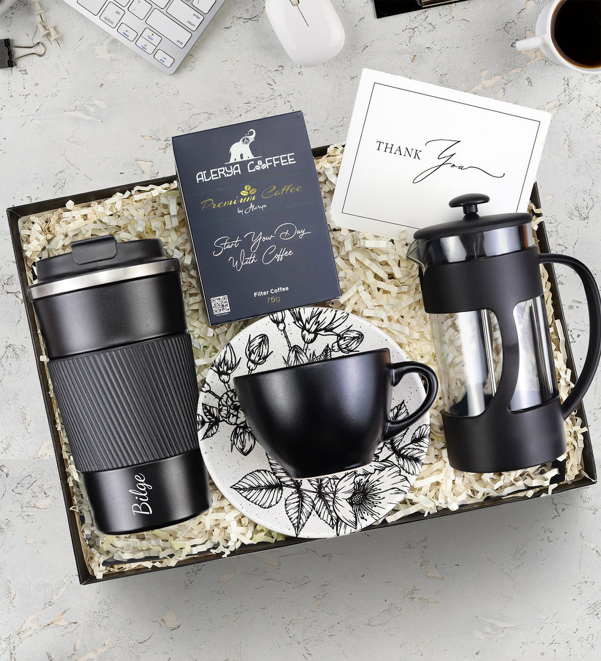 Kişiye Özel Kahve Sevenlere Hediye Seti