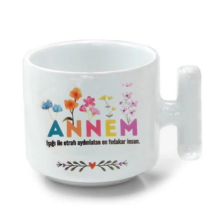 Annem Baskılı T Kupa