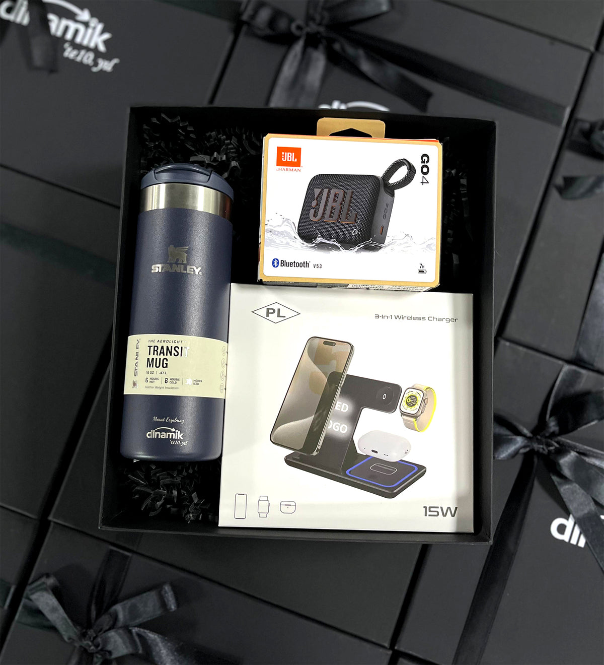Üçlü Wireless Şarj Standı