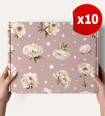 Vintage Tasarım Kutu (10 Adet)