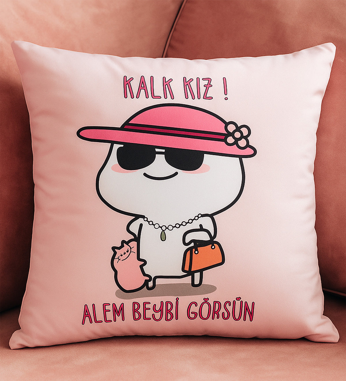 Yastık & Defter & Kalem & Kupa & Mousepad & Taş Bardak Altlığı Hediye Seti