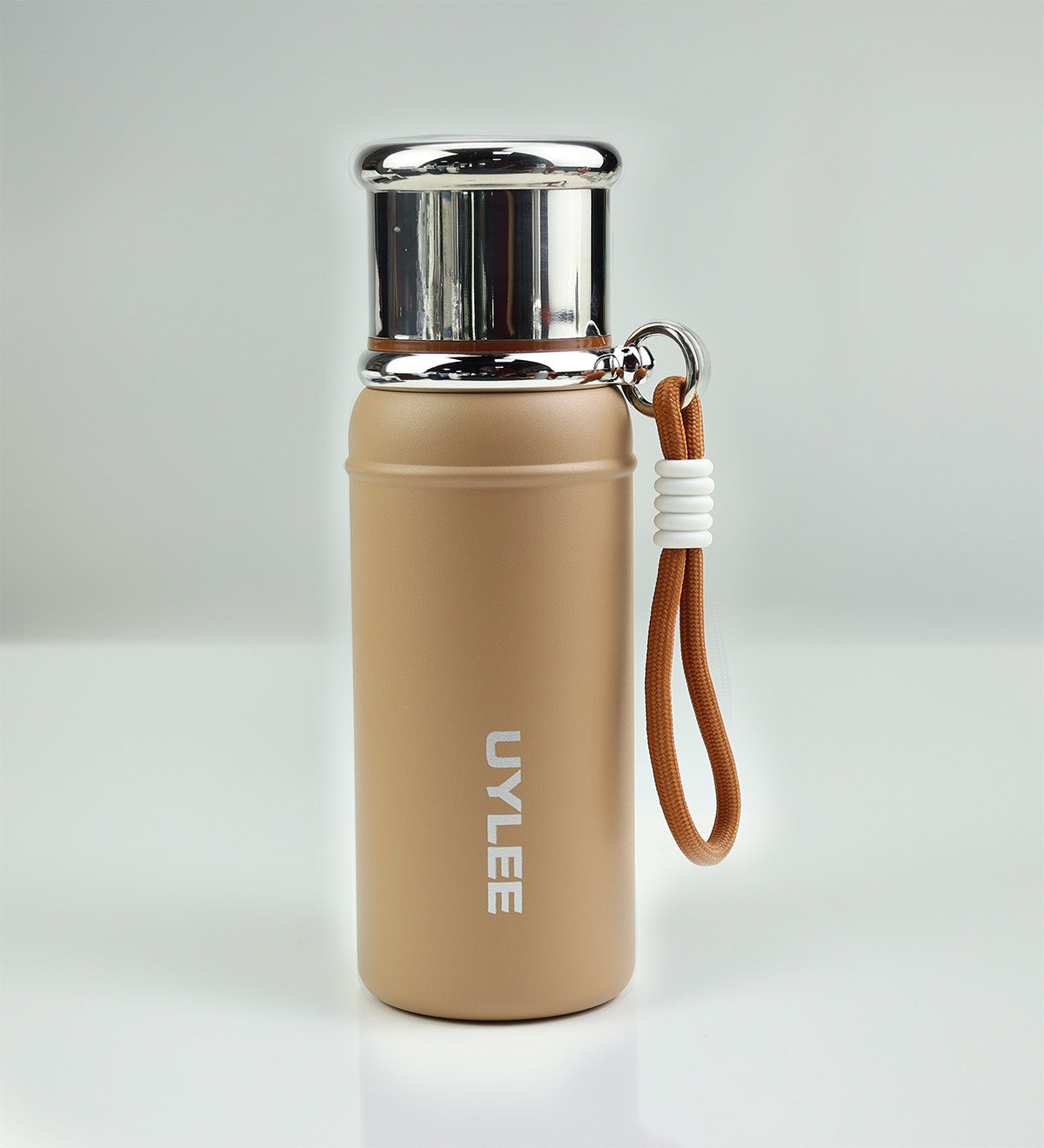 Kahverengi Çelik Termos 500 ml