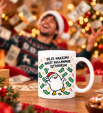 Yeni Yıl Tasarım Esprili Kupa