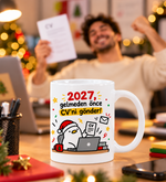 Yeni Yıl Tasarım Esprili Kupa