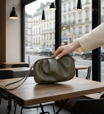 Haki El ve Omuz Çantası