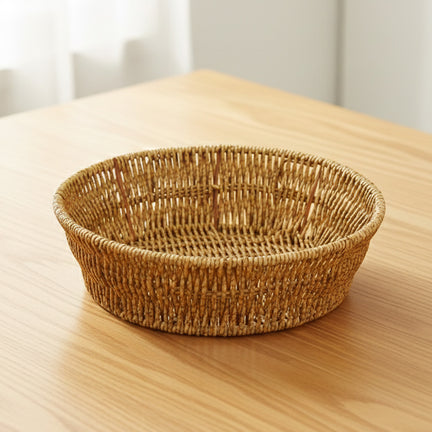 Yuvarlak Hasır Sepet