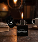 Siyah Renk Zippo Tarzı Çakmak